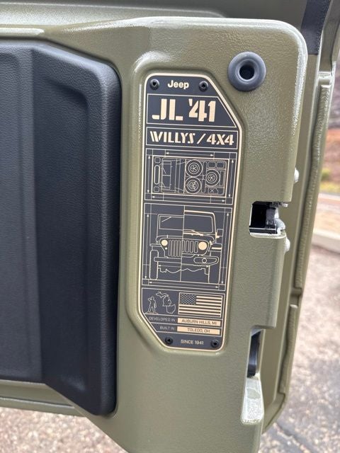 2026 Jeep Wrangler Willys 41