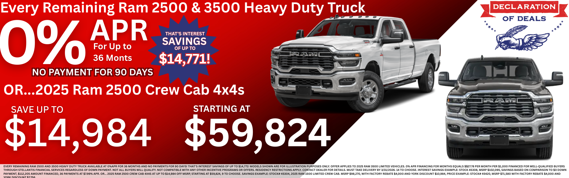 Best RAM Truck Zero Down Deals in Arizona
