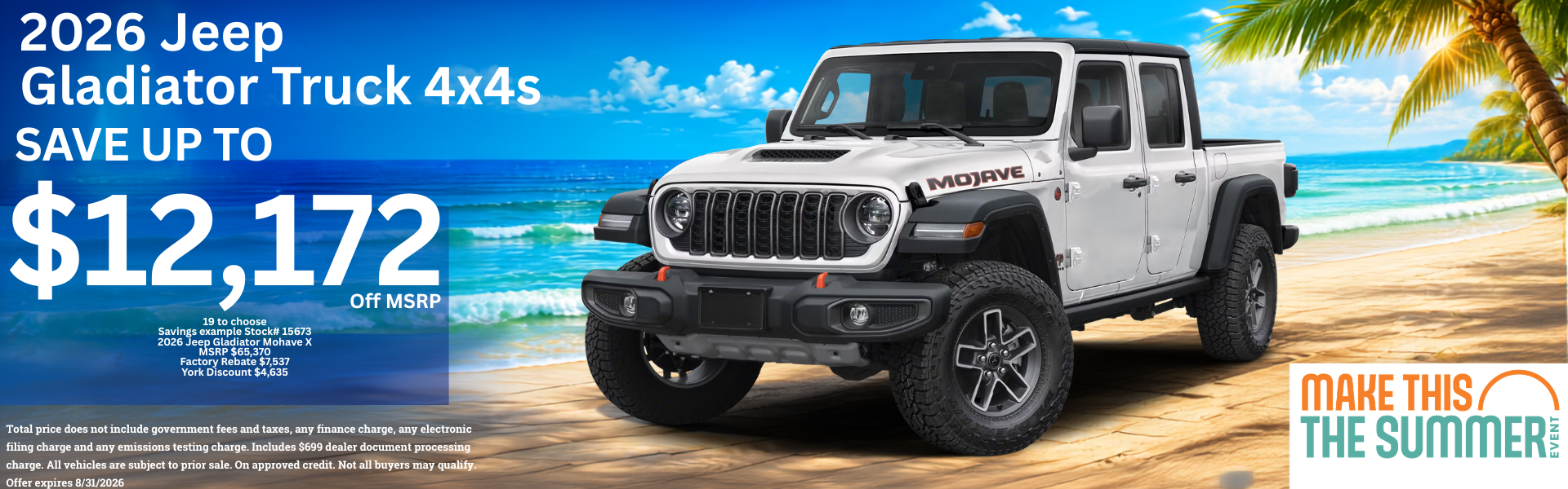 Best Jeep Lease Deals and Sale Prices in Prescott Arizona
