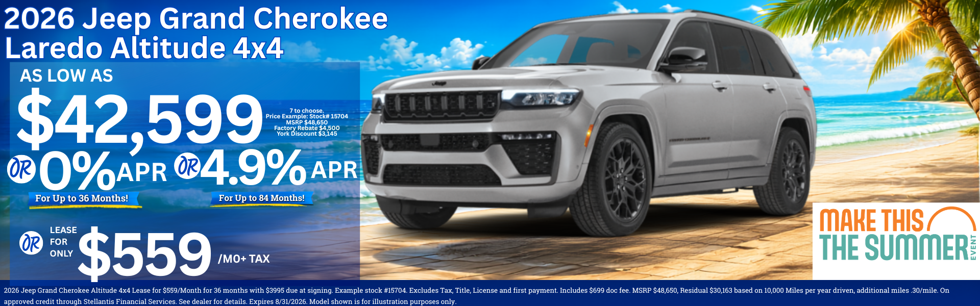 Best Jeep Lease Deals and Sale Prices in Prescott Arizona