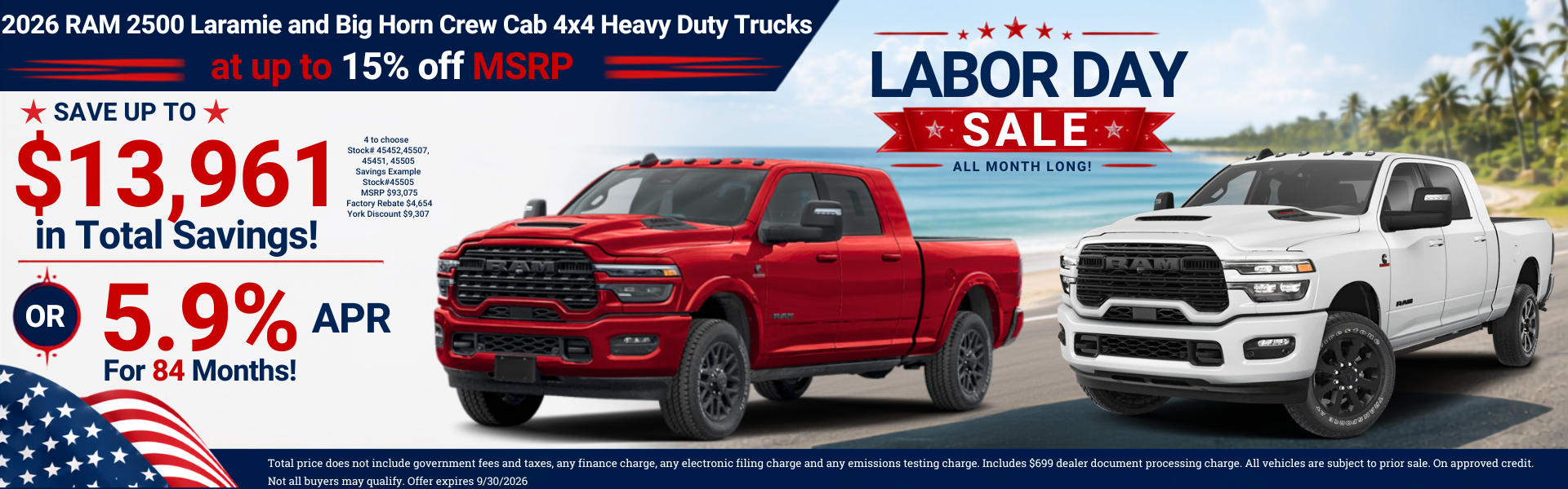 RAM 2500 Specials and Best Lease Deals Near Prescott Valley 