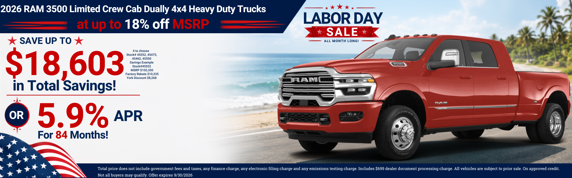 RAM 3500 Specials and Best Lease Deals Near Prescott Valley 