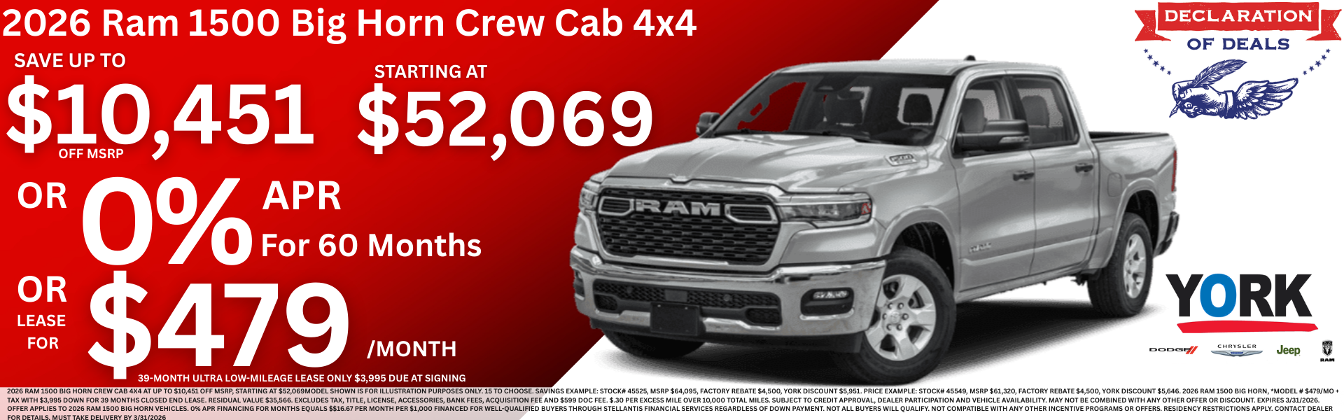 Best RAM Truck Lease Deals in Arizona